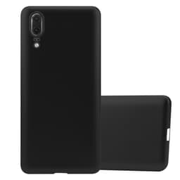 Huawei P20 Suojakuori Suojakotelo Case (Musta)