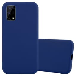 Deksel Realme 7 5G Silikon cover (blå)