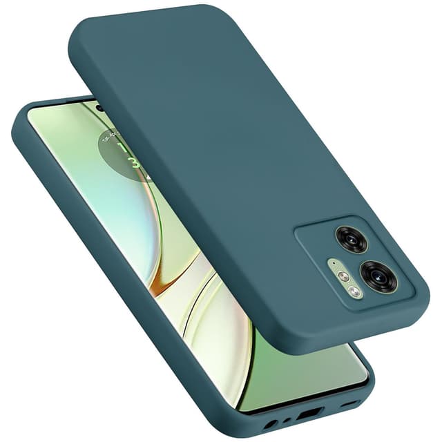 Motorola Edge 40 silikondeksel case (Grønn)