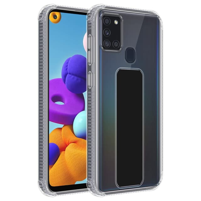 Samsung Galaxy A21s Suojakuori Kotelo (Musta)