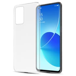 Oppo Reno6 5G Cover TPU Etui (Gennemsigtig)