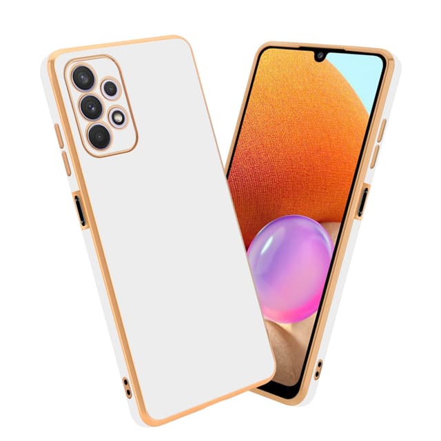 Samsung Galaxy A32 5G Cover Etui Case (Hvid)