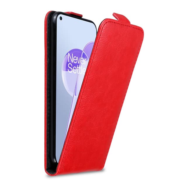 OnePlus 9RT 5G Flipfodral Skal (Röd)