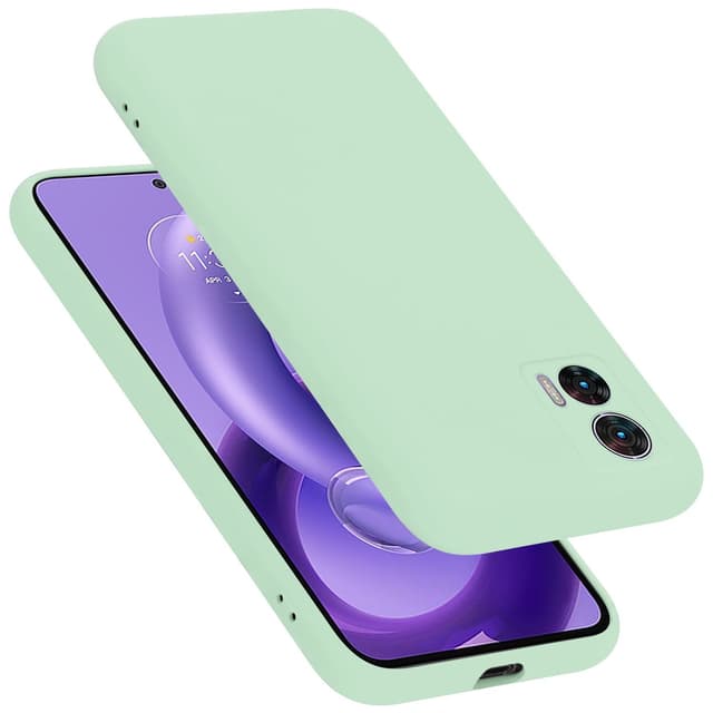 Motorola EDGE 30 NEO Skal Fodral Case (Grön)