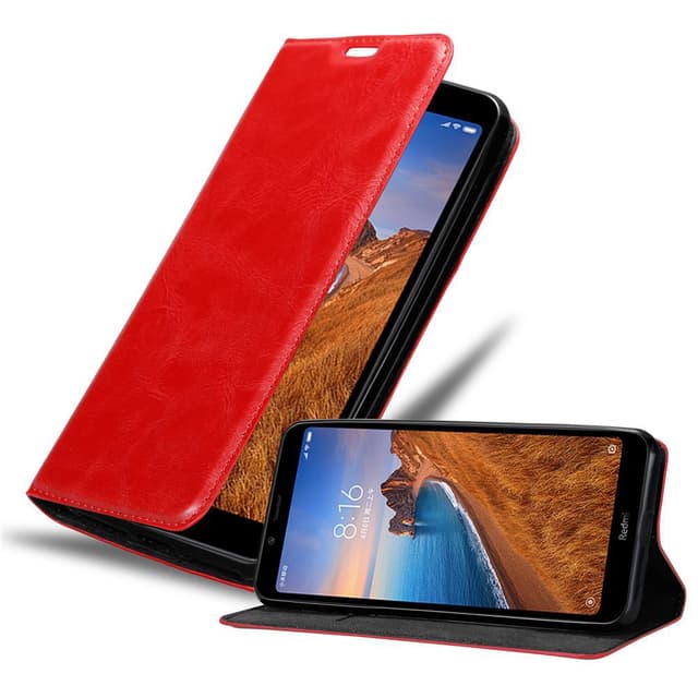 Xiaomi RedMi 7A Skal Fodral Case (Röd)