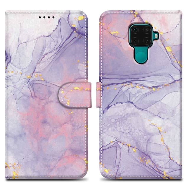 Huawei MATE 30 LITE Pungetui Cover Case (Lilla)