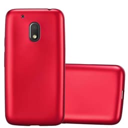 Motorola MOTO G4 PLAY Suojakuori Kotelo (Punainen)