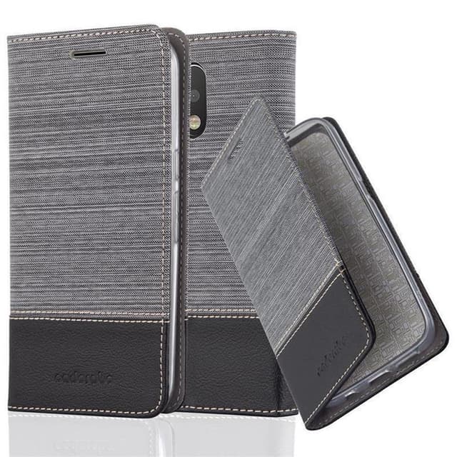 Motorola MOTO G4 / G4 PLUS Pungetui Cover Case (Grå)