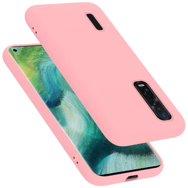 Oppo FIND X2 PRO Skal Fodral Case (Rosa)