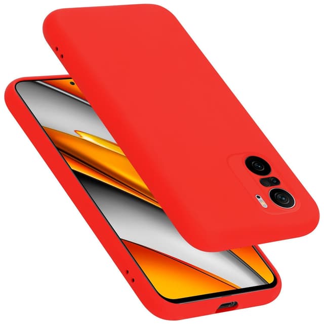 Xiaomi Mi 11i / POCO F3 Skal Fodral Case (Röd)
