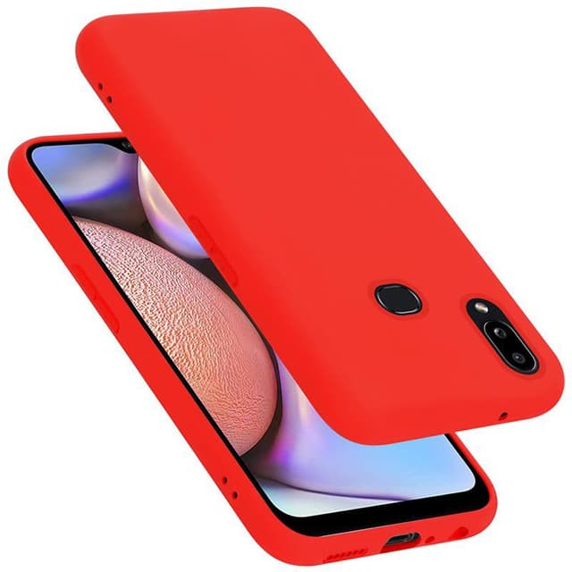 Samsung Galaxy A10s / M01s Cover Etui Case (Rød)