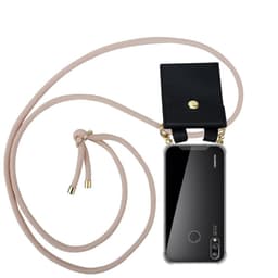 Huawei P20 LITE 2018 / NOVA 3E Skal Fodral Kedja (Rosa)