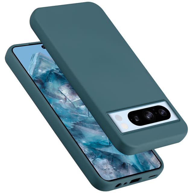 Google PIXEL 8 Pro silikondeksel case (Grønn)