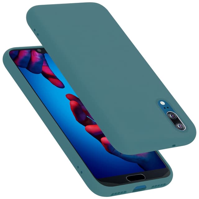 Huawei P20 Cover Etui Case (Grøn)