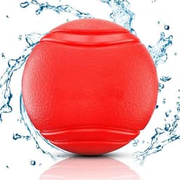 Gummiboll för hund 7 cm Hundboll Dog Ball (röd)