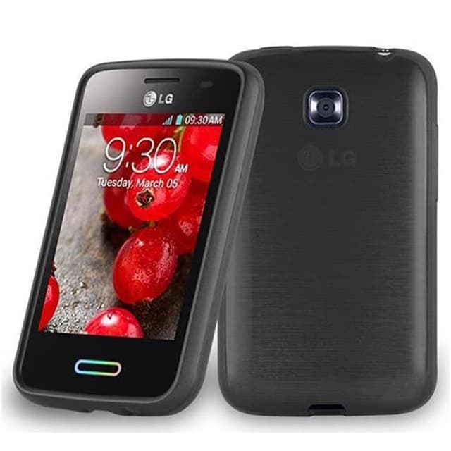 LG L3 II (2. SIM) Cover Etui Case (Sort)