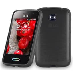 LG L3 II (2. SIM) Suojakuori Kotelo (Musta)