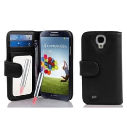 Samsung Galaxy S4 Suojakuori Lompakkokotelo (Musta)