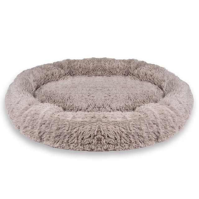 Hundbädd Kattbäddskudde Hund Katt Soffa 100cm (beige)