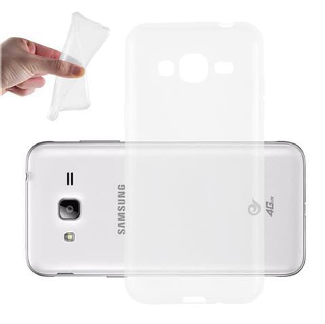 Samsung Galaxy J3 2016 Cover TPU Etui (Gennemsigtig)