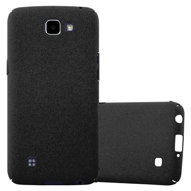 LG K4 2016 Suojakuori Kotelo Case (Musta)