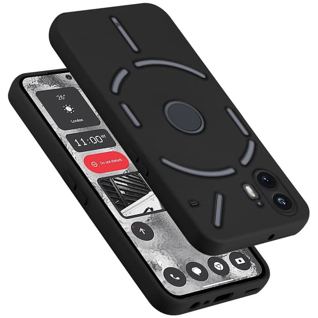 Nothing Phone 2 Cover Etui Case (Sort)