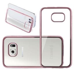 Samsung Galaxy S6 EDGE Skal Fodral Case (Rosa)