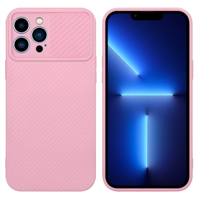 iPhone 13 PRO MAX Cover Etui Case (Lyserød)