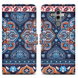 Huawei MATE 10 PRO Suojakuori Lompakkokotelo (Sininen)