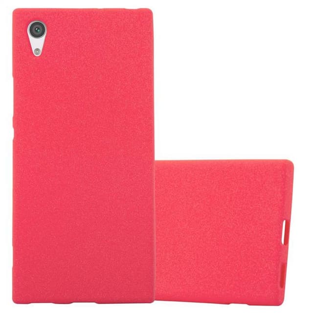 Skal Sony Xperia XA1 Fodral Case (Röd)