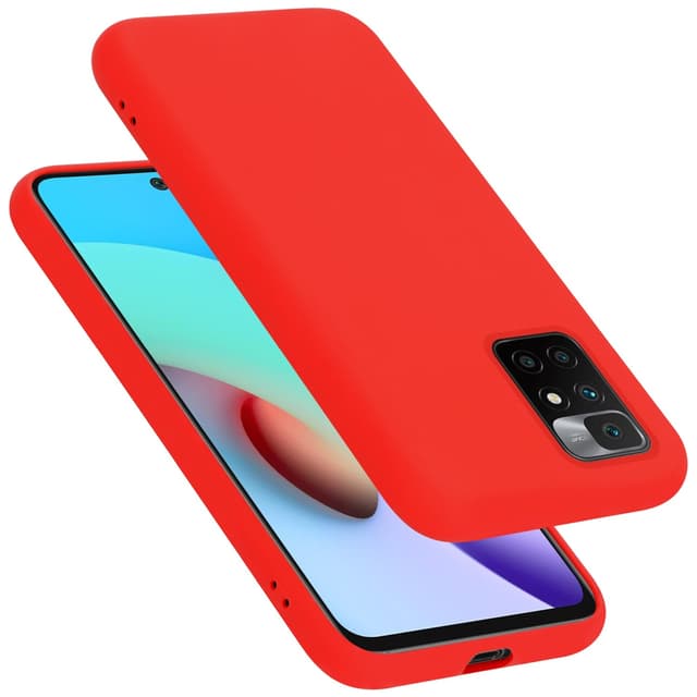 Xiaomi RedMi 10 Cover Etui Case (Rød)