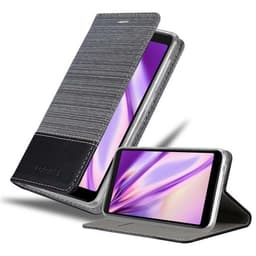 WIKO Y60 Suojakuori Lompakkokotelo (harmaa)