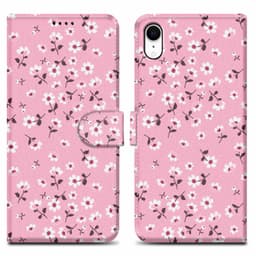 iPhone XR Plånboksfodral Skal (Rosa)