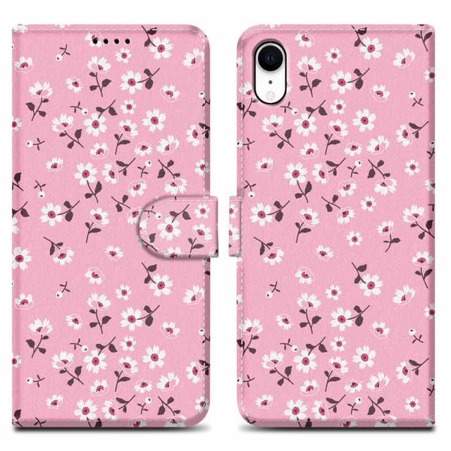 iPhone XR Plånboksfodral Skal (Rosa)