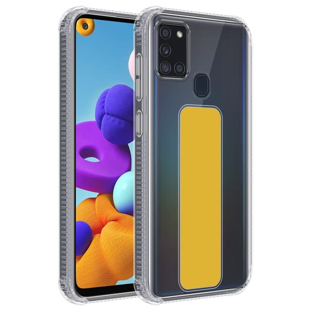 Samsung Galaxy A21s Skal Fodral Case (Gul)