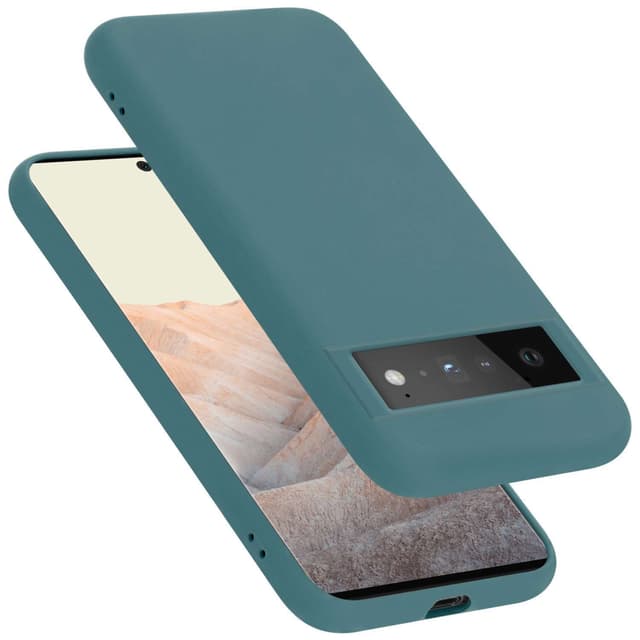 Google PIXEL 6 PRO Suojakuori Kotelo Case (Green)