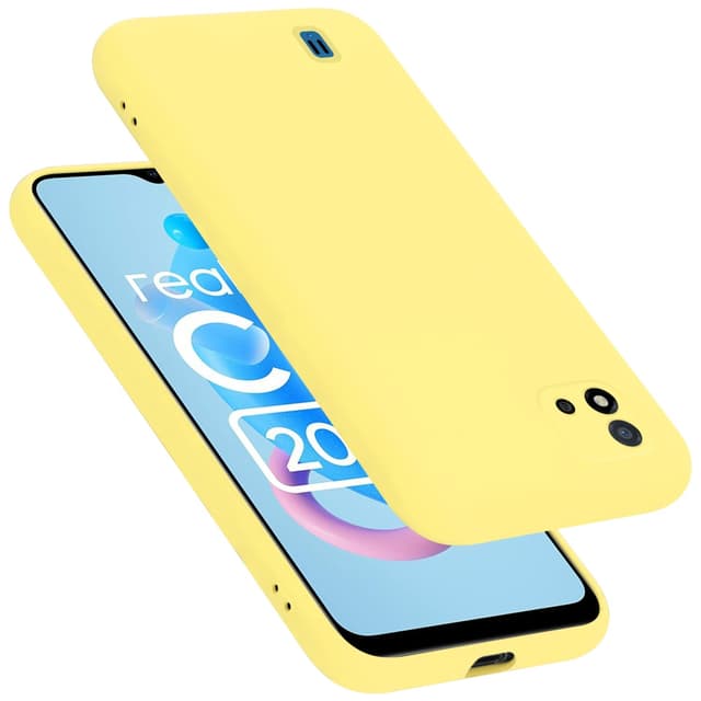 Realme C11 2021 Skal Fodral Case (Gul)