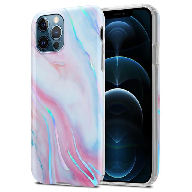 iPhone 12 PRO MAX lommebokdeksel etui (hvit)