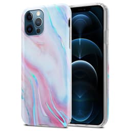 iPhone 12 PRO MAX Plånboksfodral Skal (Vit)