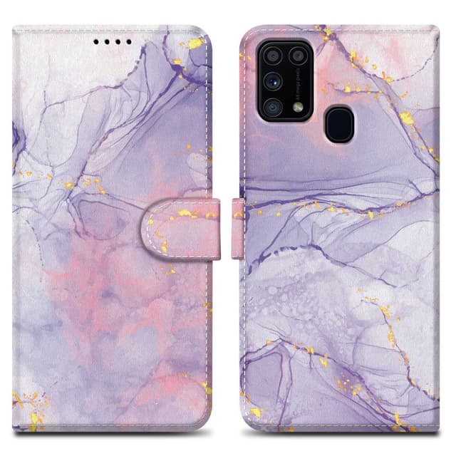 Samsung Galaxy M31 Pungetui Cover Case (Lilla)