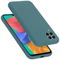 Samsung Galaxy M33 5G Skal Fodral Case (Grön)