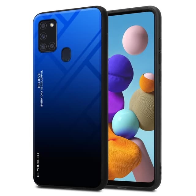 Deksel Samsung Galaxy A21s Case Cover (svart)