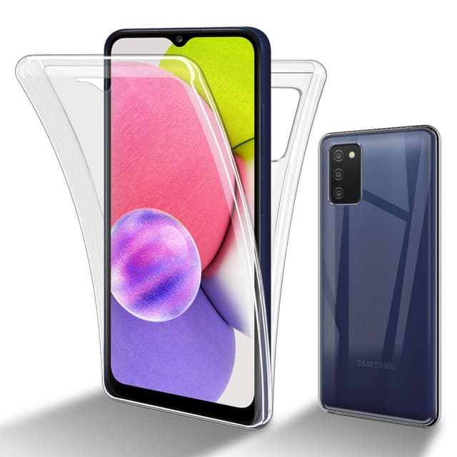 Samsung Galaxy A03s Suojakuori Cover (Läpinäkyvä)