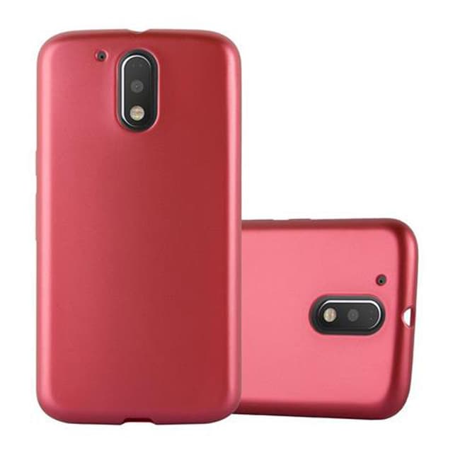 Motorola MOTO G4 / G4 PLUS Cover Etui Case (Rød)