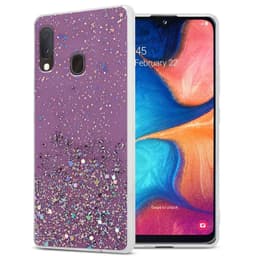 Samsung Galaxy A10e / A20e Suojakuori Kotelo (Violetti)