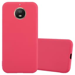 Skal Motorola MOTO G5S Fodral Case (Röd)