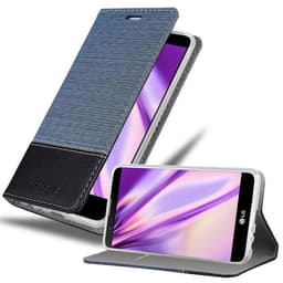 LG STYLUS 2 Plånboksfodral Skal (Blå)