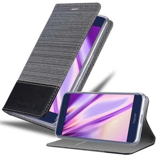 Honor 6C PRO Plånboksfodral Skal (Grå)