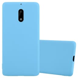 Nokia 6 2017 Suojakuori Kotelo Case Cover (Sininen)