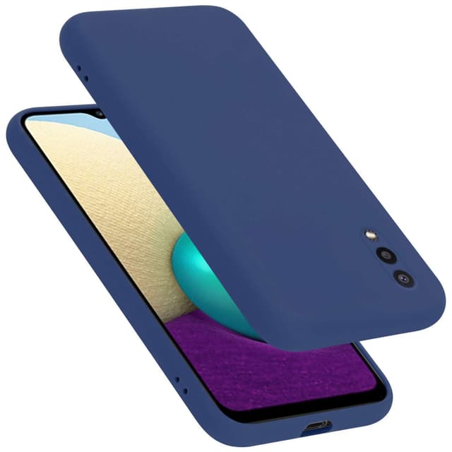 Samsung Galaxy A02 / M02 Suojakuori Kotelo (Sininen)